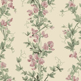 Papel pintado Sweet Pea - Rosado - de Farrow & Ball. Haz clic para obtener más detalles y una descripción.