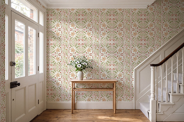 Willow Boughs Wallpaper - Stone - by Morris