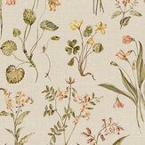 Summer Wallpaper - Nutmeg - by Sidney Paul & Co