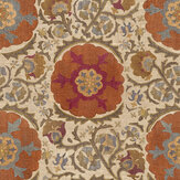 Dante Wallpaper - Carmine - by Sidney Paul & Co