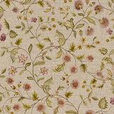 Fleur Wallpaper - Berry - by Sidney Paul & Co