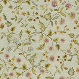 Fleur Wallpaper - Pistachio - by Sidney Paul & Co