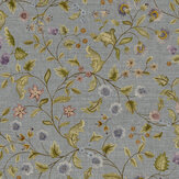 Fleur Wallpaper - Twilight - by Sidney Paul & Co
