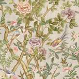 Jardiniere Wallpaper - Oyster - by Sidney Paul & Co