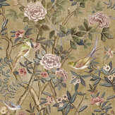 Jardiniere Wallpaper - Gold - by Sidney Paul & Co