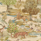 Bandipur Wallpaper - Umber - by Sidney Paul & Co