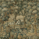 Guinevere Mural - Green - by Sidney Paul & Co