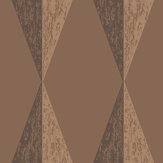Angled Planes Wallpaper - Bronze - by Cole & Son