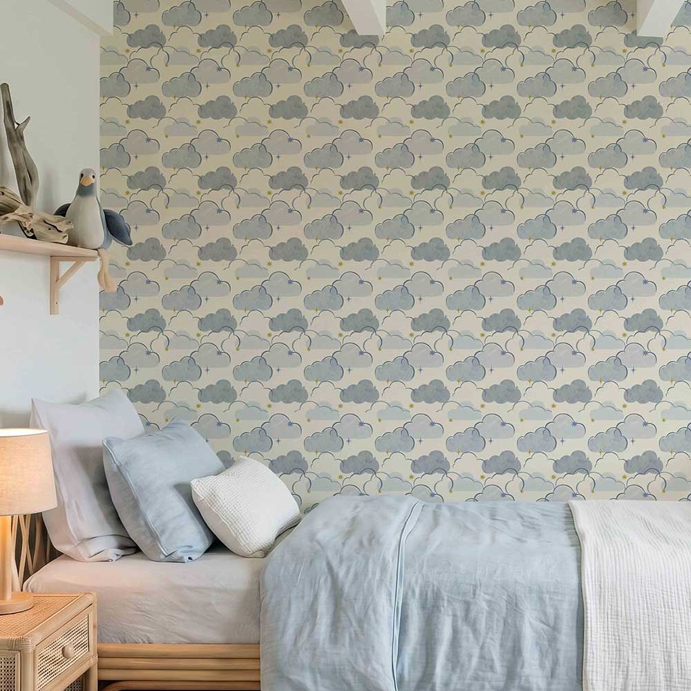 Every Cloud Wallpaper - Cloud Blue - by Arthouse