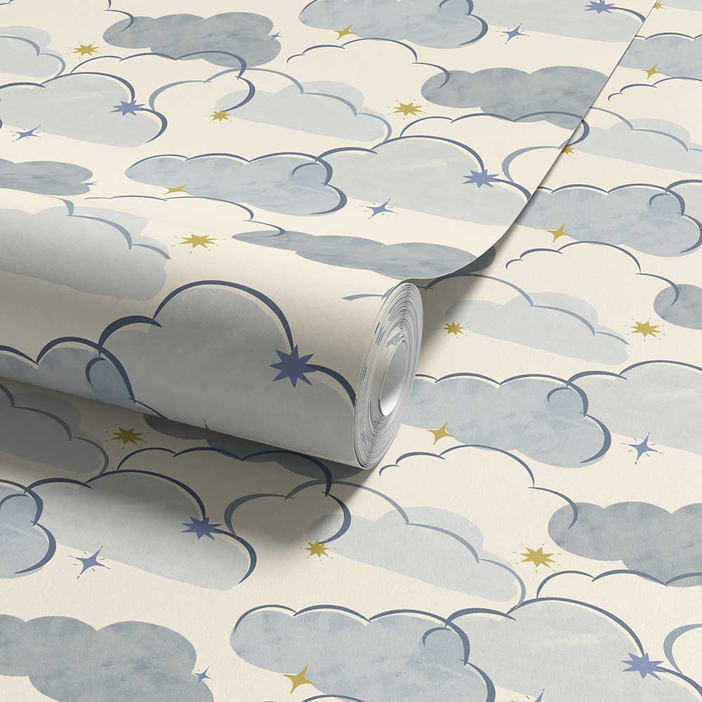 Every Cloud Wallpaper - Cloud Blue - by Arthouse