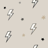 Bolt Wallpaper - Grey - by Arthouse