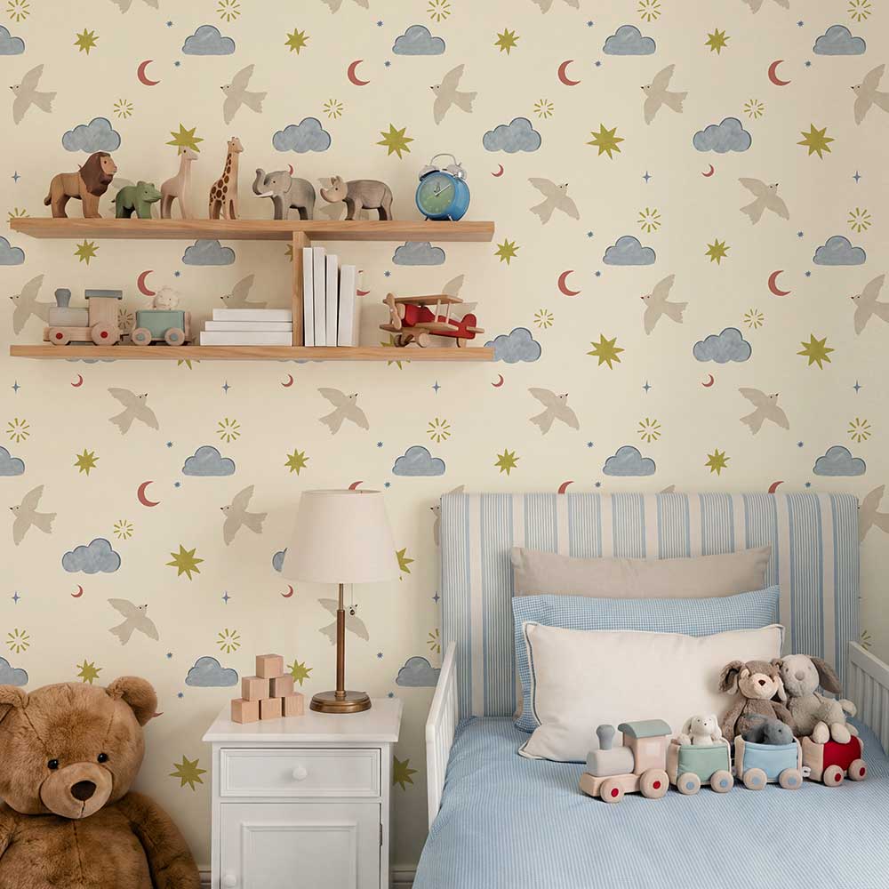 Evening Chorus Wallpaper - Multi-coloured - by Arthouse