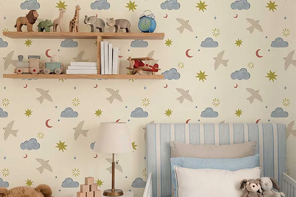 Evening Chorus Wallpaper - Multi-coloured - by Arthouse