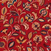 Chintz Wallpaper - Ruby - by Coordonne. Click for more details and a description.