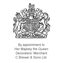 By appointment to Her Majesty the Queen Decorators' Merchant C. Brewer & Sons Ltd.